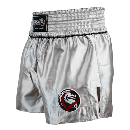 DragonDo MT3033 Muaythai Şortu Gri Kick Boks Şortu