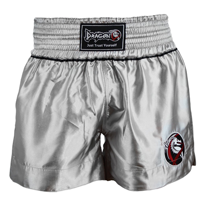 DragonDo MT3033 Muaythai Şortu Gri Kick Boks Şortu