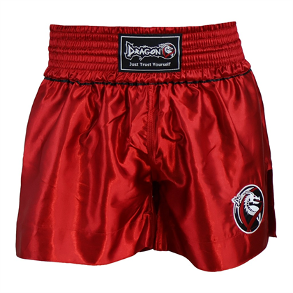 DragonDo MT3033 Muaythai Şortu Kırmızı Kick Boks Şortu