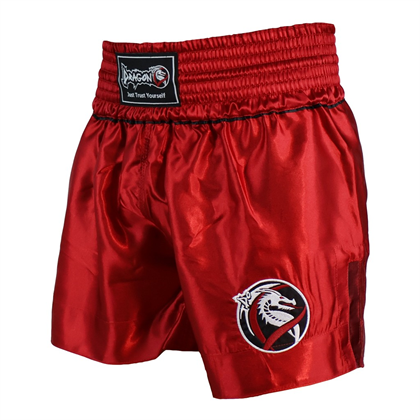 DragonDo MT3033 Muaythai Şortu Kırmızı Kick Boks Şortu