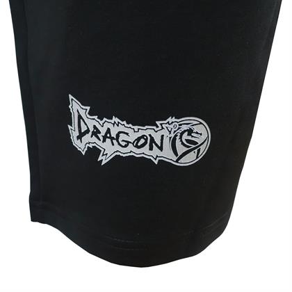 DragonDo MT3038 Muaythai Şortu Türkiye Muay thai Team Baskılı Siyah Şort