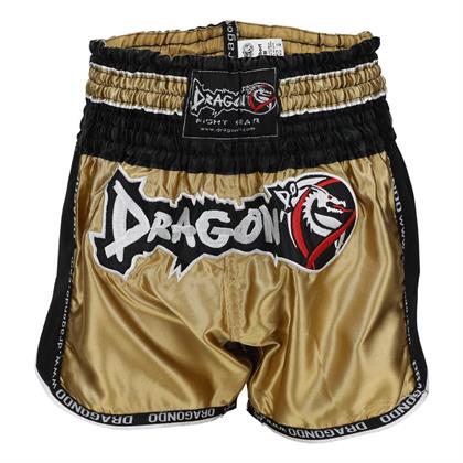 DragonDoDragonDo MT3075 Retro NEO Muaythai Şortu Gold Muay Thai Şort Altın
