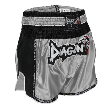 DragonDo MT3075 Retro NEO Muaythai Şortu Gri