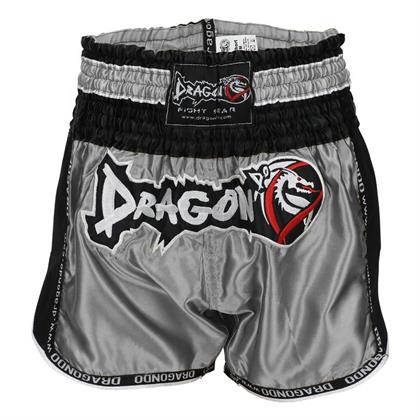 DragonDo MT3075 Retro NEO Muaythai Şortu Gri