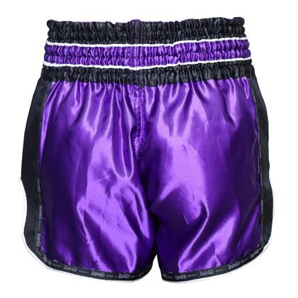 DragonDo MT3075 Retro NEO Muaythai Şortu Mor Muay Thai Şort