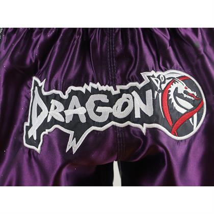 DragonDo MT3076 Shiny Muay Thai Mor Kick Boks Şortu 