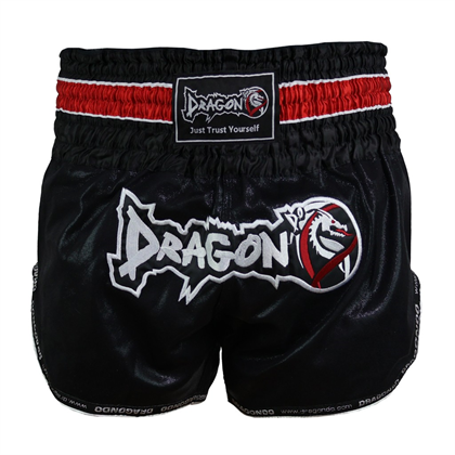 DragonDoDragonDo MT3077 Muaythai Şortu - Kick Boks Şortu Siyah