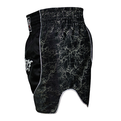 DragonDo MT3408 Trust Yourself Siyah Muay Thai Kick Boks Şortu