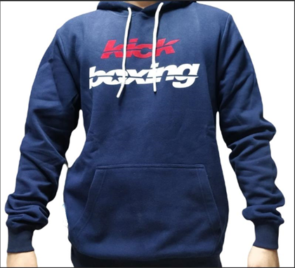 DragonDo TX27 Kick Boks Sweatshirt Baskılı Kapüşonlu Sweatshirt