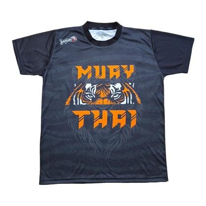 DragonDo TX711 Tiger Muay Thai Tişört Dijital Baskılı Muaythai Tshirt