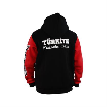 DragonDo TX8502 Kick Boks Milli Takım Kapüşonlu Sweatshirt Kickboks 