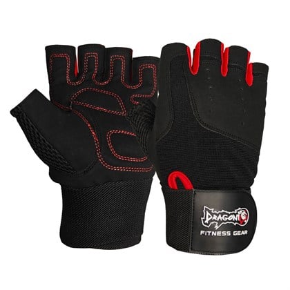 DragonDo W8116 Bilek Bandajlı Body & Ağırlık &  Fitness Eldiveni