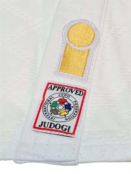 Essimo IJF Onaylı Gold Judo Elbisesi Beyaz Judogi