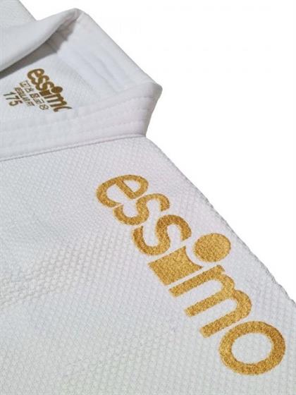 Essimo IJF Onaylı Gold Judo Elbisesi Beyaz Judogi