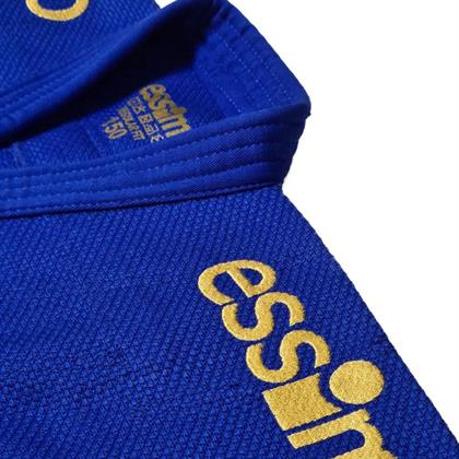 Essimo IJF Onaylı Gold Judo Elbisesi Mavi Judogi