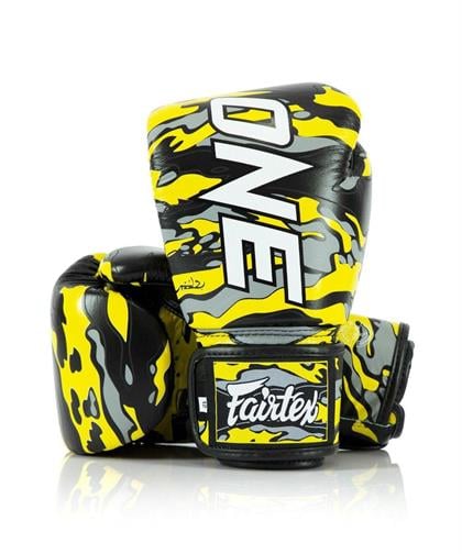 Fairtex BGV Premium One Championship Deri Boks Eldiveni Muay Thai Eldiveni