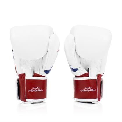 Fairtex BGV1 Thai Pride Tight-Fit Deri Boks Eldiveni Muay Thai Eldiveni