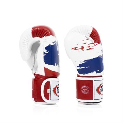 Fairtex BGV1 Thai Pride Tight-Fit Deri Boks Eldiveni Muay Thai Eldiveni