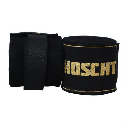 HOSCHT 5 Metre Boks Bandajı Siyah Kick Boks Bandaj