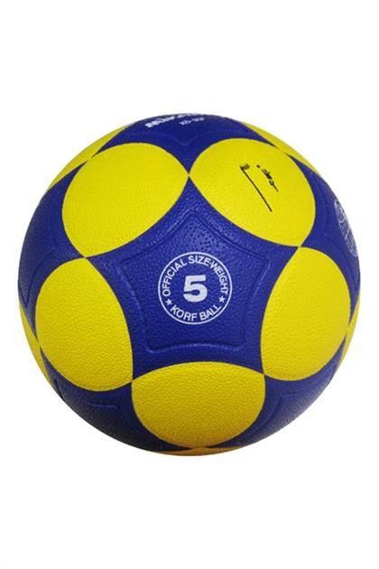 Mikasa K5-IKF Sentetik Korfball Topu Sarı/Lacivert