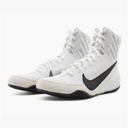 Nike Machomai 3 Boks Ayakkabısı Beyaz-Siyah