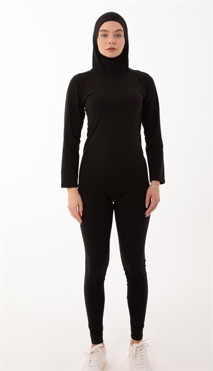 Noval Sambo 3lü Bayan Takımı Siyah