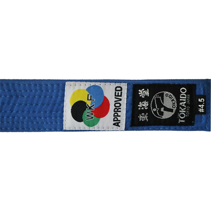 Tokaido WKF Onaylı Karate Kuşak Mavi