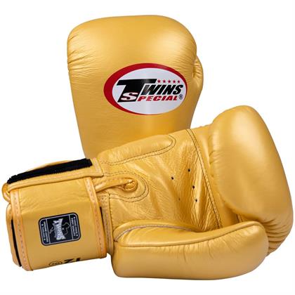 Twins BGVL3-GD Boks Eldiveni Gold Deri Muay Thai Eldiveni
