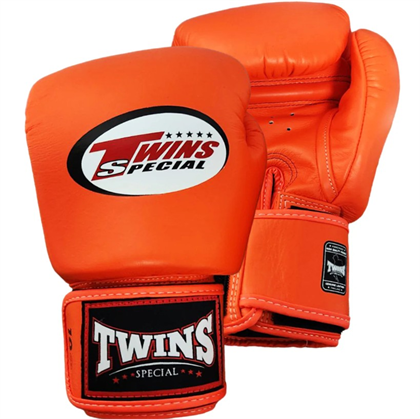 Twins BGVL3-OR Turuncu Boks Eldiveni Deri Muay Thai Eldiveni