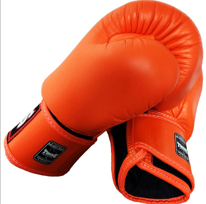 Twins BGVL3-OR Turuncu Boks Eldiveni Deri Muay Thai Eldiveni
