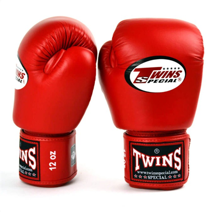 Twins BGVL3-RD Boks Eldiveni Deri Muay Thai Eldiveni