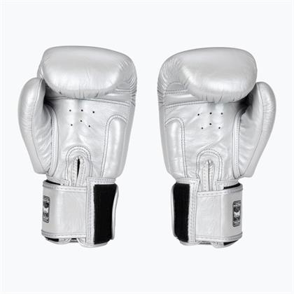 Twins BGVL3-SV Boks Eldiveni Gri Deri Muay Thai Eldiveni