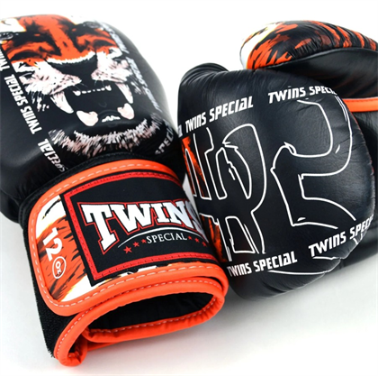 Twins FBGVL3-60 Payak Boks Eldiveni Deri Muay Thai Eldiveni