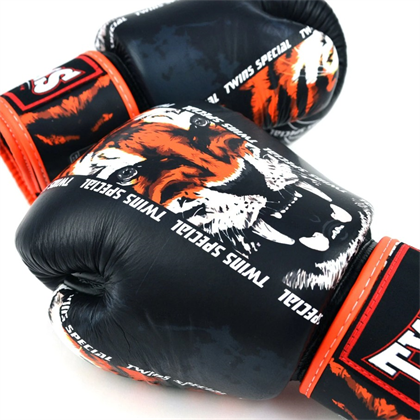 Twins FBGVL3-60 Payak Boks Eldiveni Deri Muay Thai Eldiveni