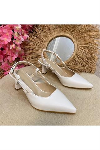  Bantlı Topuklu Stiletto