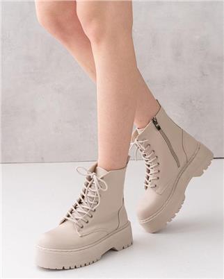 Yüksek Taban Fermuarlı Bot