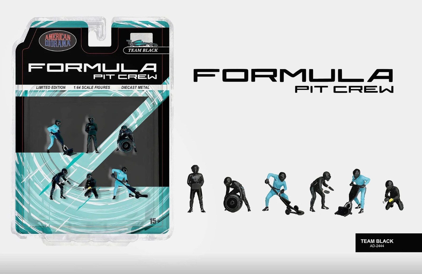 American Diorama Mijo Formula Team Black