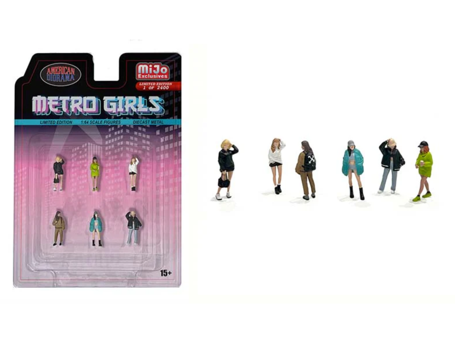 American Diorama Mijo Metrro Girls  Figür