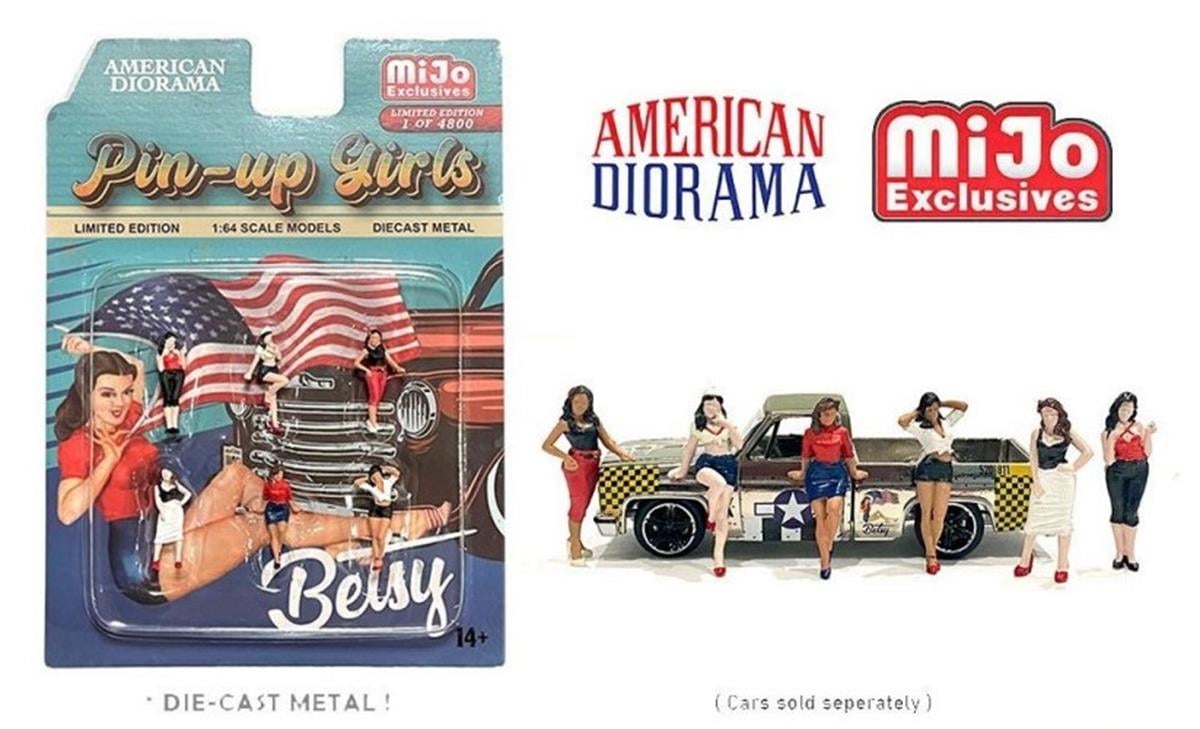 American Diorama PinUp Girls Figür