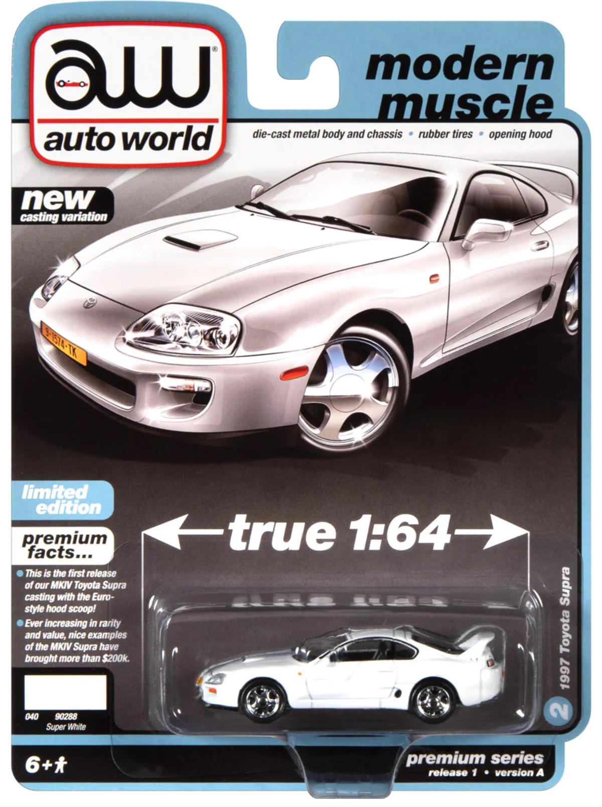 Auto World 1997 Toyota Supra Super White