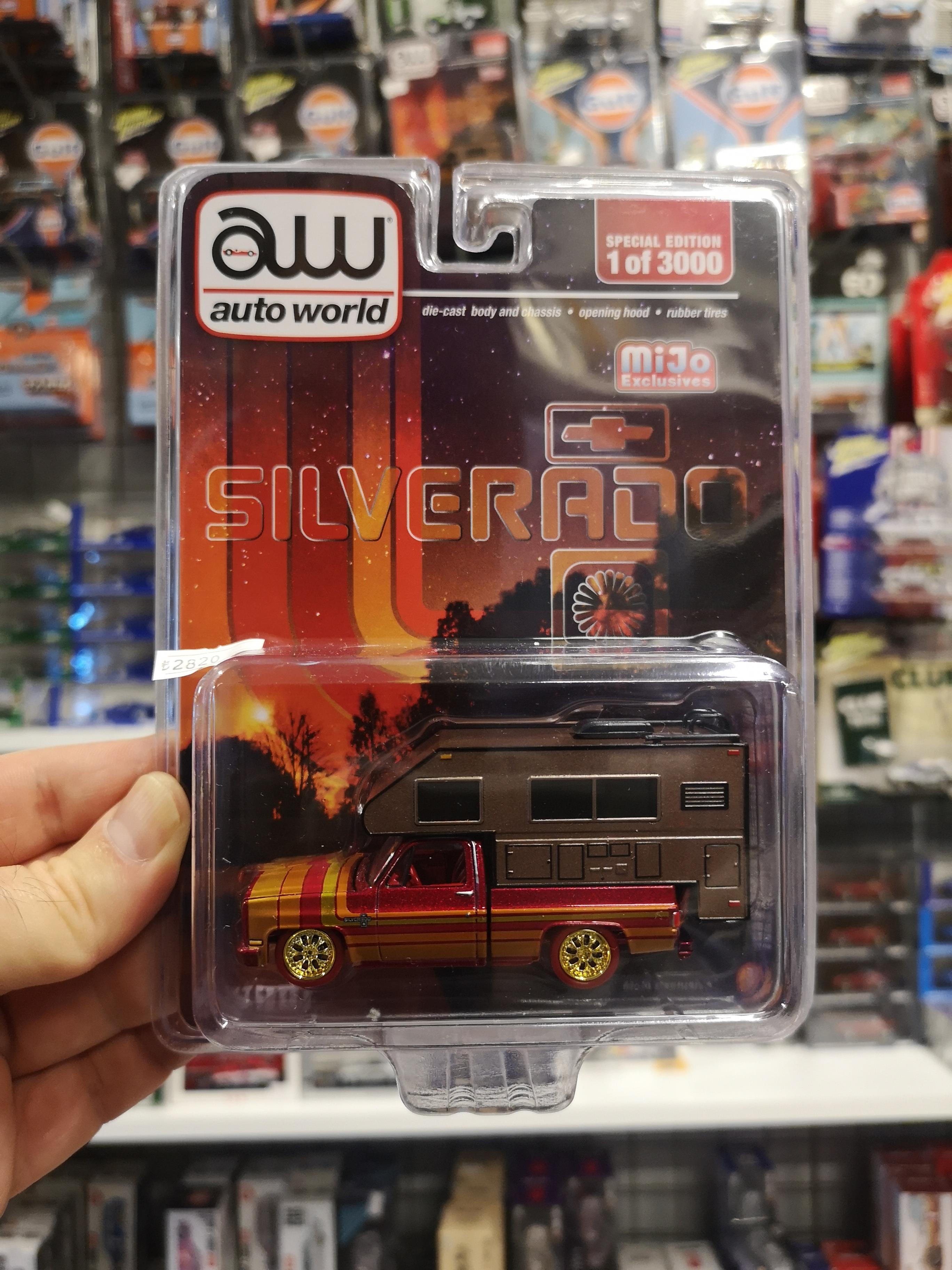 Auto World Mijo 1983 Chevrolet Silverado with Camper