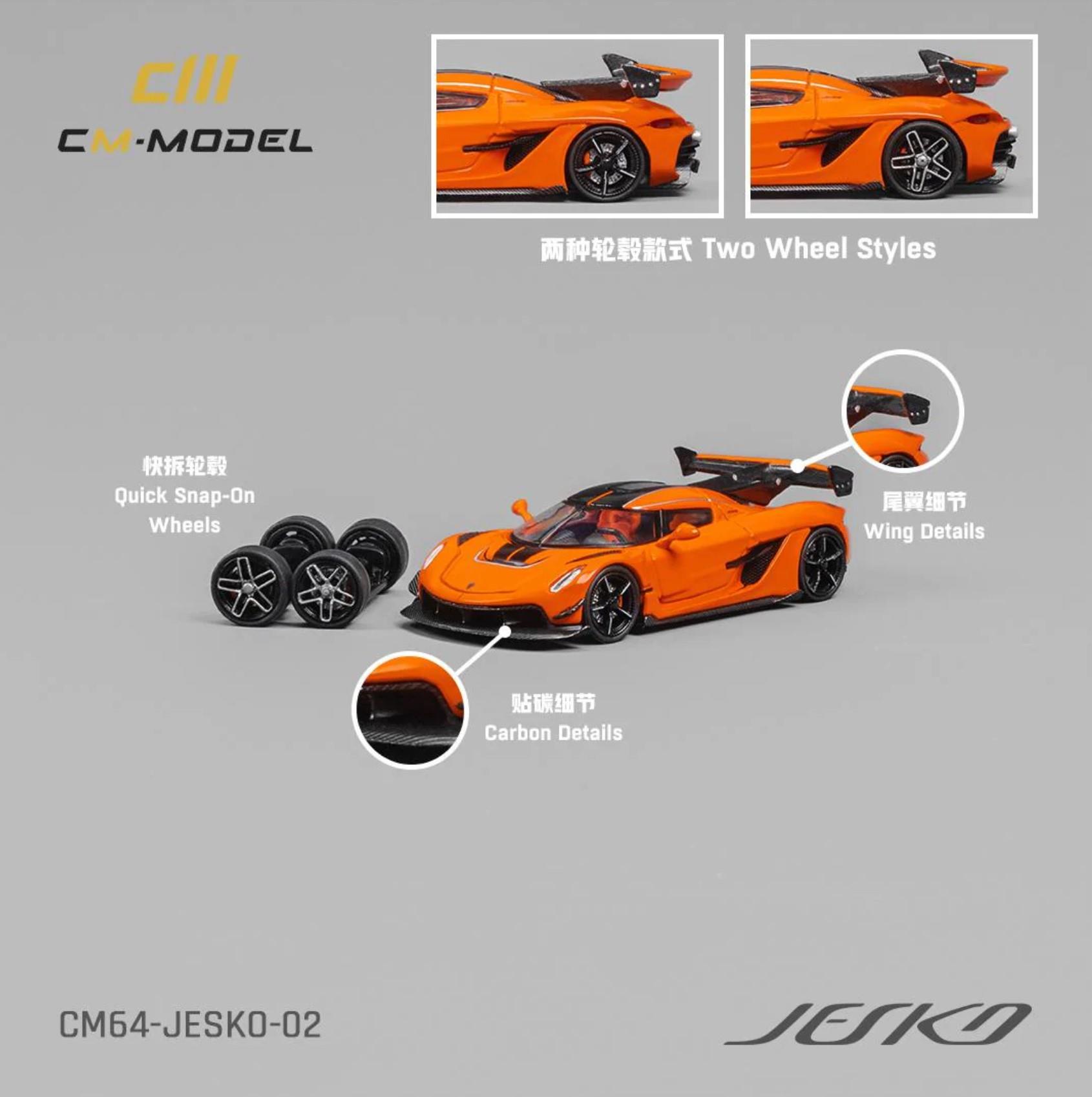 CM Model Jesko Orange