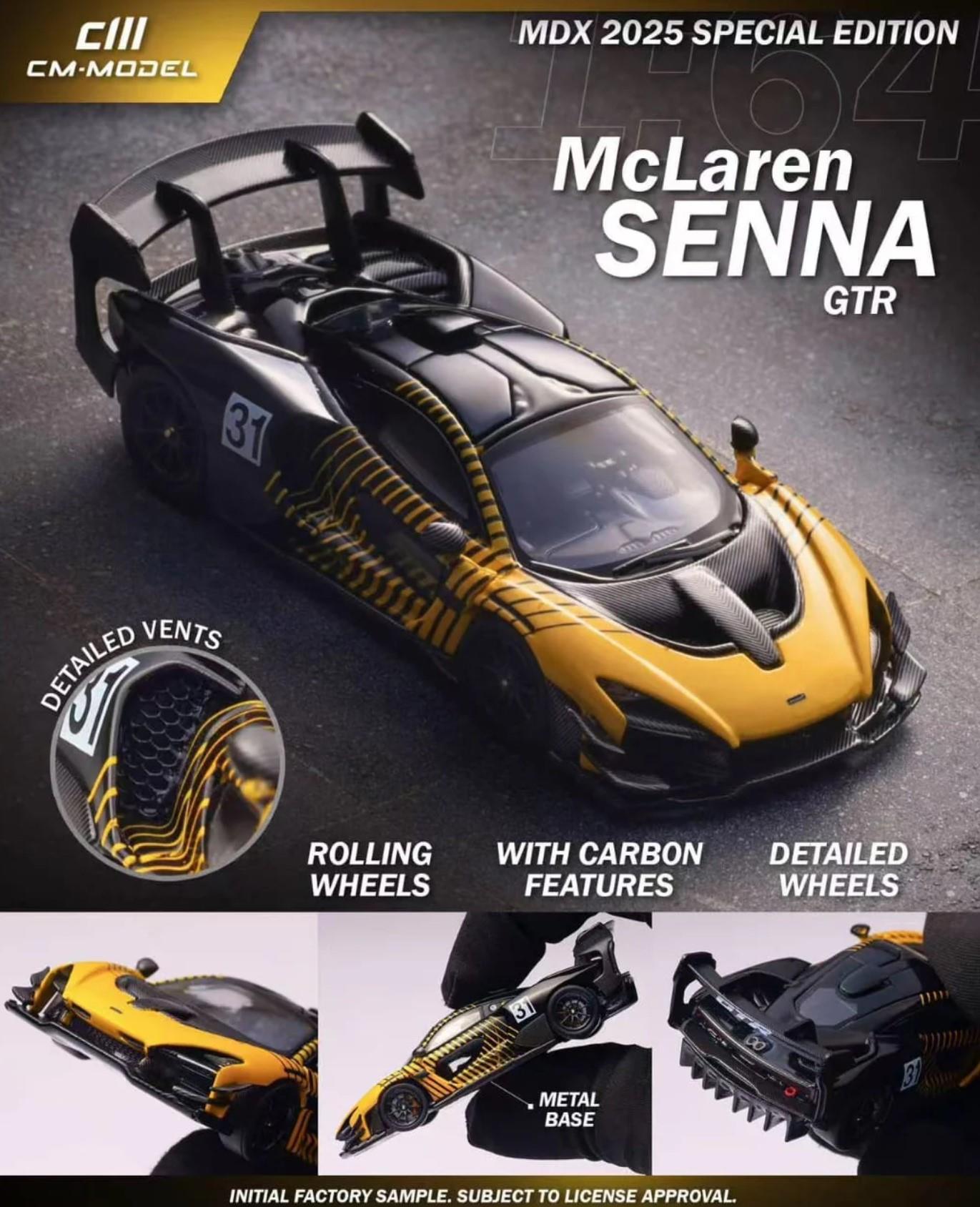 CM Model McLaren Senna GTR MDX 2025 event model