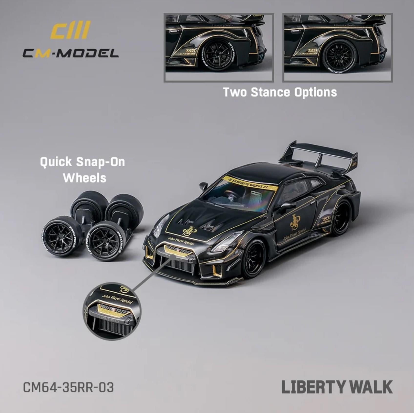 CM Model Nissan 35GT-RR LB Silhouette Works GT JPS