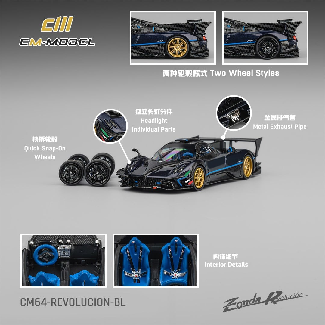 CM Model Pagani Zonda Revolucion BL