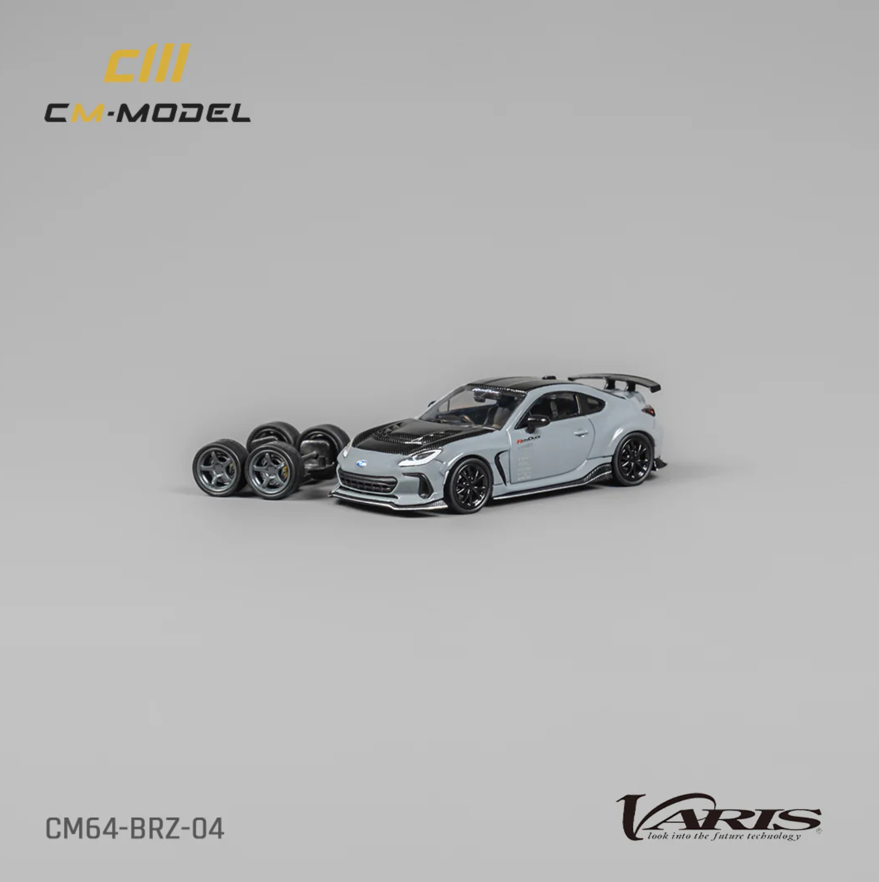 CM Model Subaru BRZ Varis Arisign-1 Gray
