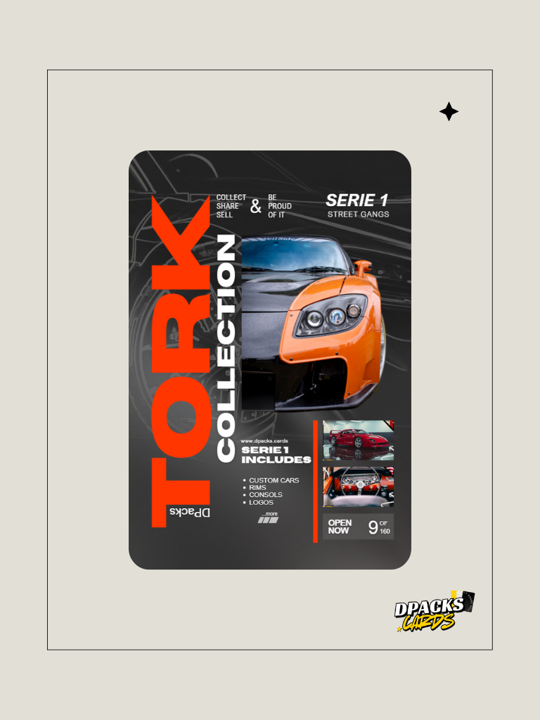 Dpacks Tork Collection Serie 1