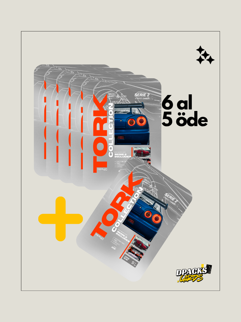 Dpacks Tork Collection Serie 2 5li Set