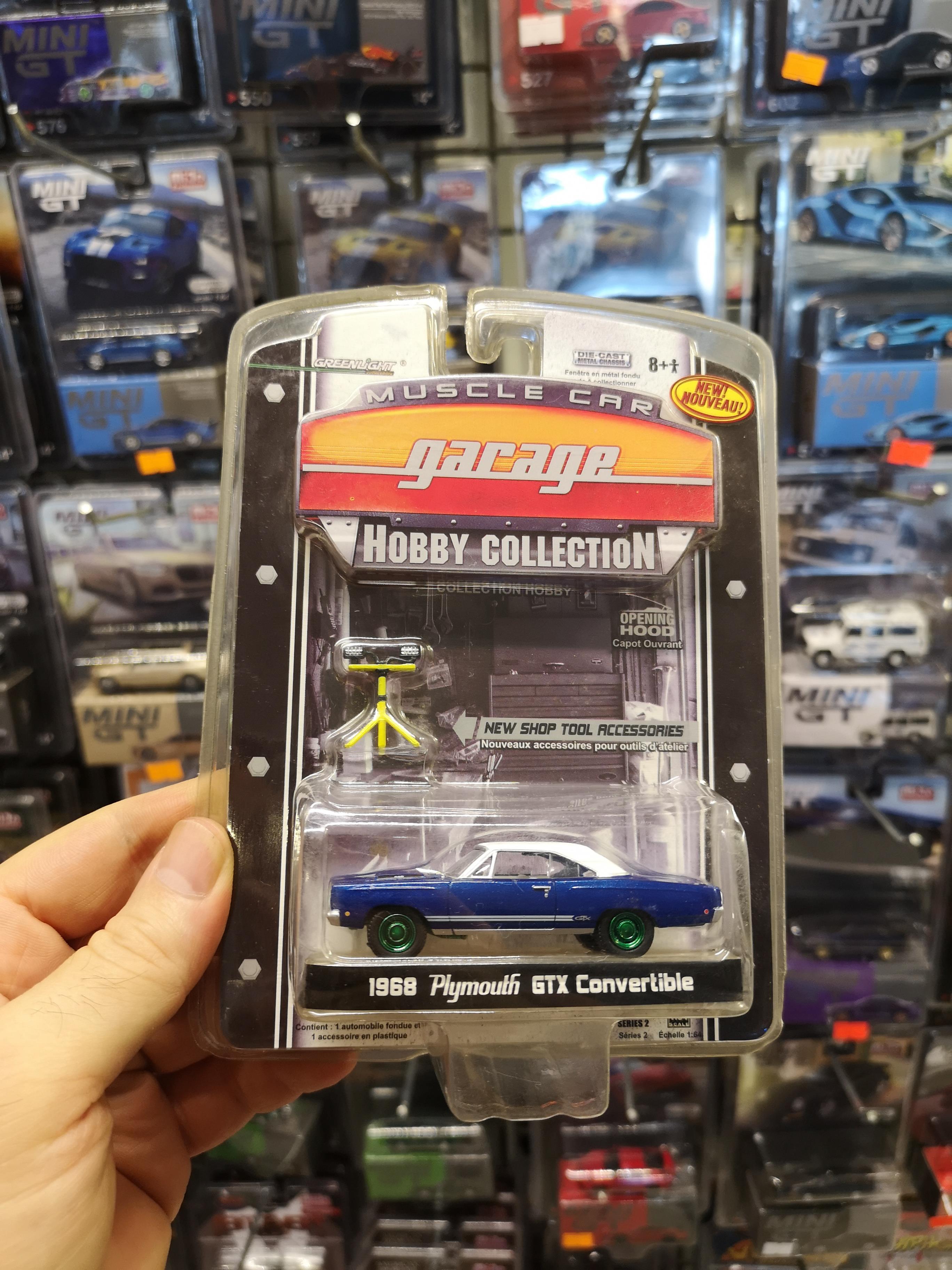 Greenlight 1:64 1968 Plymouth Gtx Convertible Chase