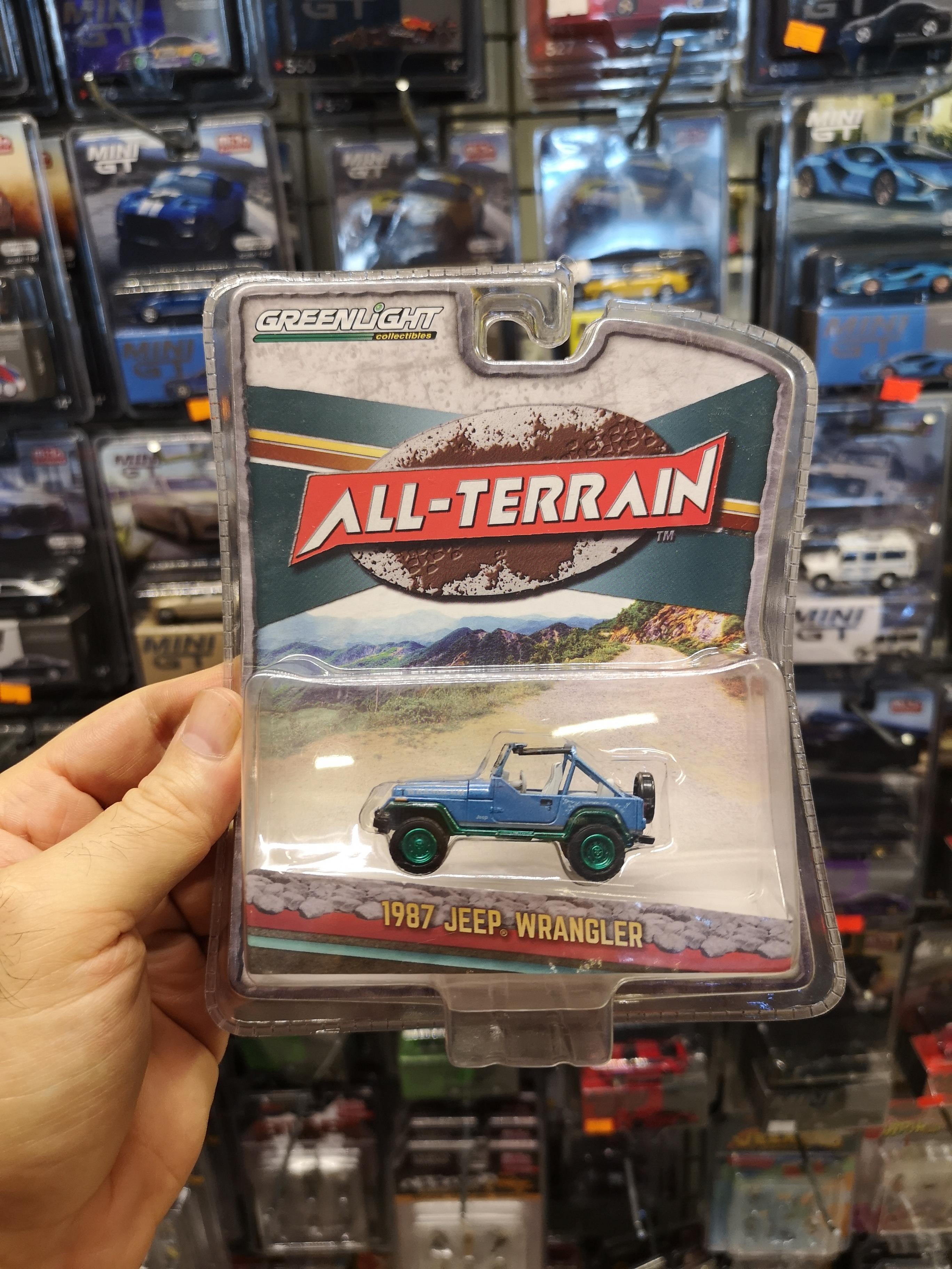 Greenlight 1:64 1987 Jeep Wrangler Chase